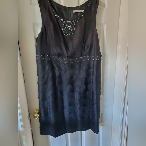 Plus Size  Black  Party  Dress - Picture 2 of 3